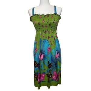 Green Butterfly Dress